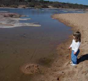 Megan at the Slab